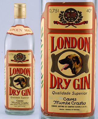 London Dry Gin Caves Monte Crasto