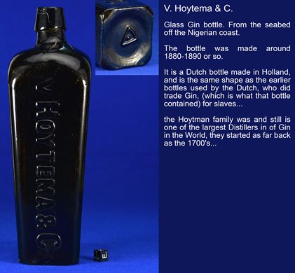V. Hoytema and C. African Gin Bottle