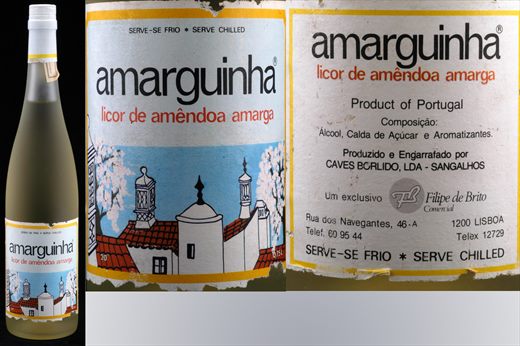 Amarguinha Licor de Amendoa amarga Caves Borlido