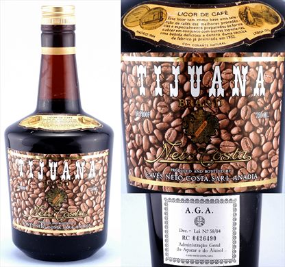 Tijuana Licor de Cafe Brand de Neto Costa