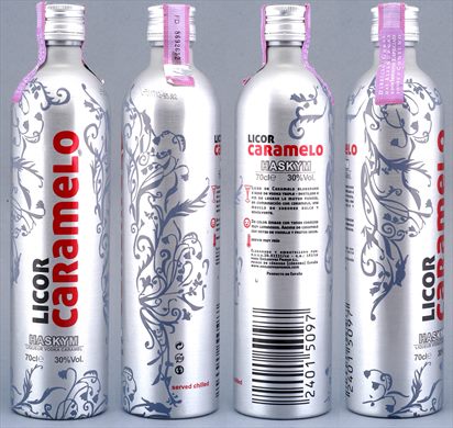 Haskym Licor Caramelo 70cl