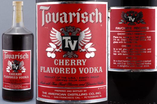 Tovarisch Cherry Flavored Vodka