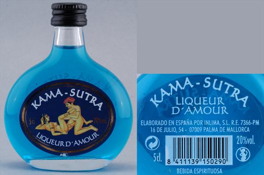 Kama-Sutra Liqueur DAmour (Blue)