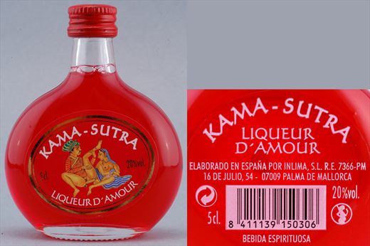 Kama-Sutra Liqueur DAmour (Red)