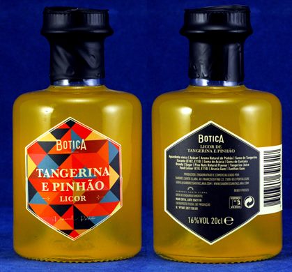 Botica Tangerina e Pinhao Licor 20cl