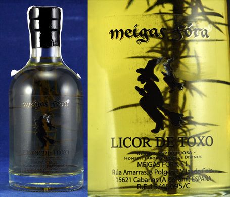 Meigas Fora licor de toxo