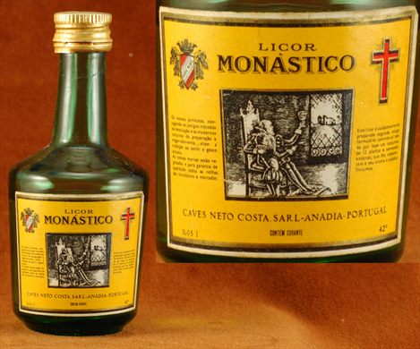 Licor Monastico Neto Costa 50ml