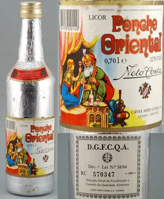 Ponche Oriental Neto Costa 0,70L