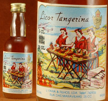 Licor Tangerina J. Faria 50ml