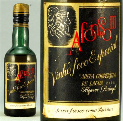 Afonso III Vinho Seco Especial Adega Cooperativa de Lagoa 50ml
