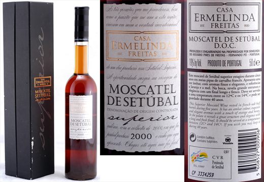 Casa Ermelinda Freitas Moscatel de Setubal 2000