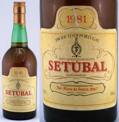 Moscatel de Setubal 1981 Jose Maria da Fonseca