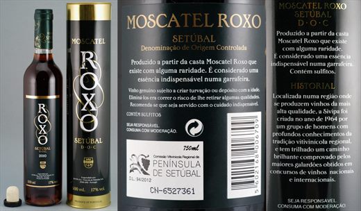 Roxo Setubal DOC 2010 500ml