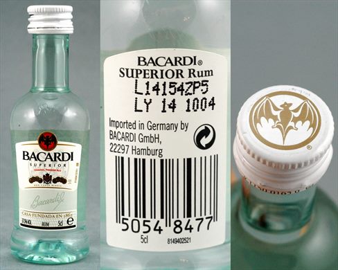Bacardi 5cl