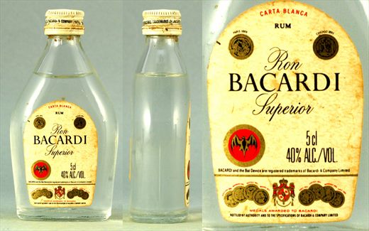 Bacardi Ron Superior 5cl