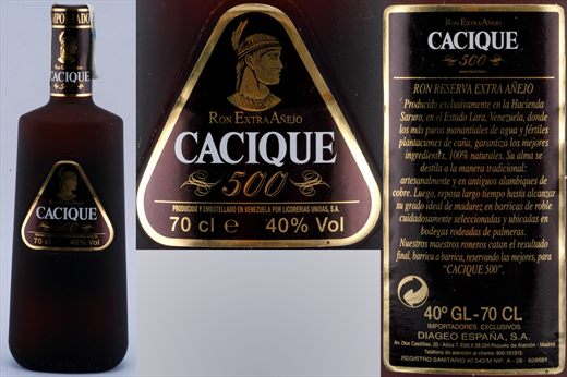 Cacique Ron Extra Anejo