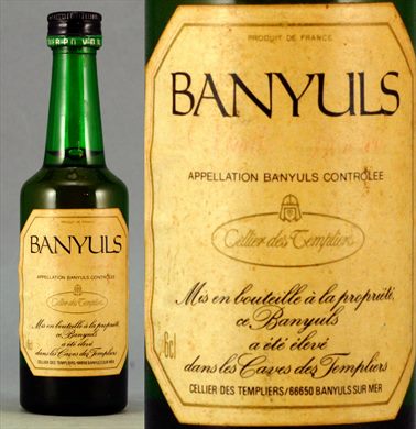 Banyuls Cellier des Templiers 6cl