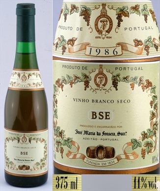 BSE 1986 Branco Seco Jose Maria da Fonseca