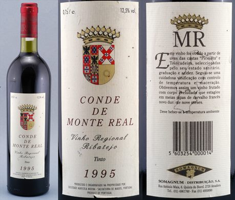 Conde de Monte Real Tinto 1995