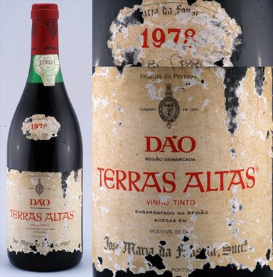 Dao Terras Altas 1978 Tinto Jose Maria da Fonseca