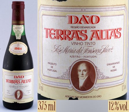 Dao Terras Altas 1984 Tinto Jose Maria da Fonseca
