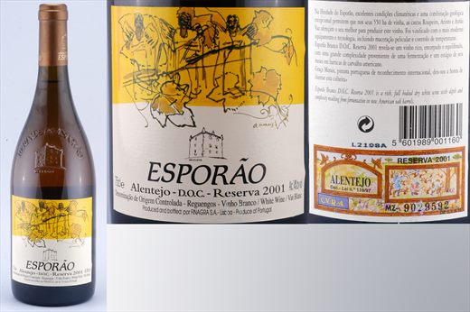 Esporao Reserva 2001 Branco