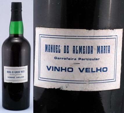 Manuel de Almeida Marta Garrafeira Particular Vinho Velho