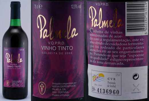 Palmela Colheita 2000 Tinto