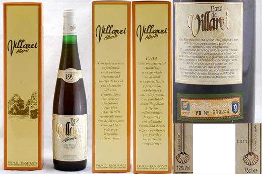 Pazo de Villarei Albarino Rias Baixas