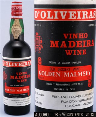 DOliveiras Vinho da Madeira doce