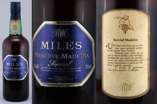 Miles Reserve Madeira Sercial