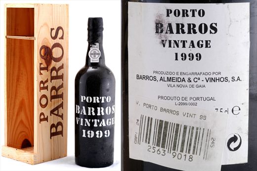 Barros 1999 Vintage Porto