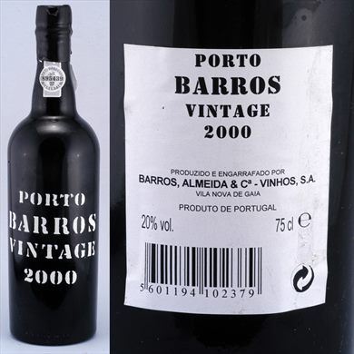 Barros 2000 Vintage Porto