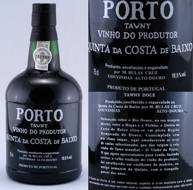 Quinta da Costa de Baixo Vinho do Produtor Tawny Porto