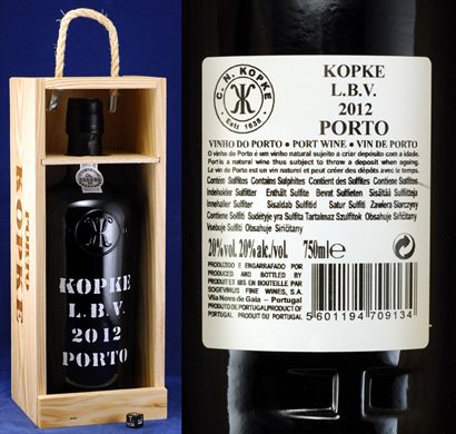 Kopke LBV 2012 Porto 750ml