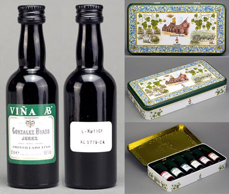 Gonzalez Byass Tio Pepe Vina AB Jerez amontillado fino 50ml