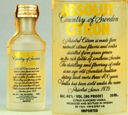 Absolut Citron 50ml