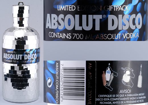 Absolut Limited Edition 2007 - Absolut Disco - 700ml - 40