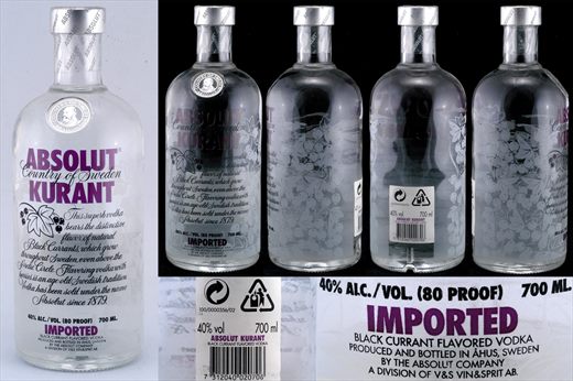 Absolut Kurant - 700ml - 40
