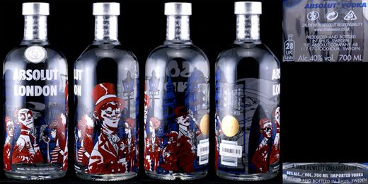 Absolut Limited Edition 2012 - Absolut London - 700ml - 40