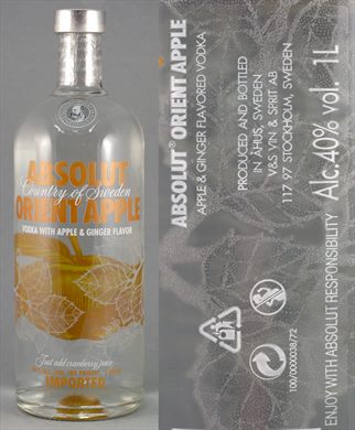 Absolut Orient Apple 1L