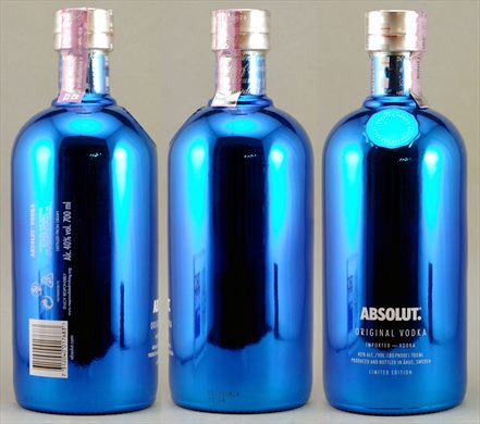 Absolut Limited Edition 2015 - Absolut Elektrik Blue Original Vodka 700ml
