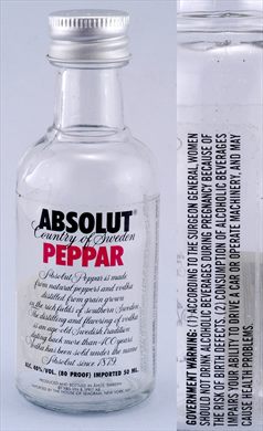 Absolut Peppar (for pepper) - 50ml - 40