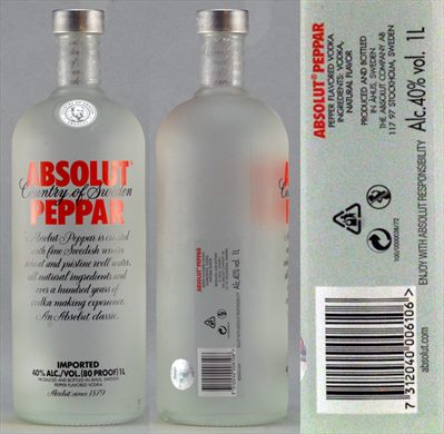 Absolut Peppar 1L