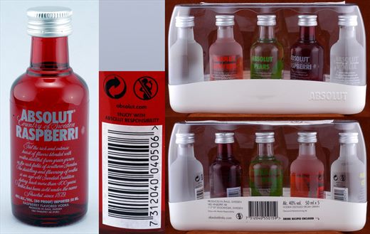 Absolut Raspberri - Absolut kit - 50ml - 40