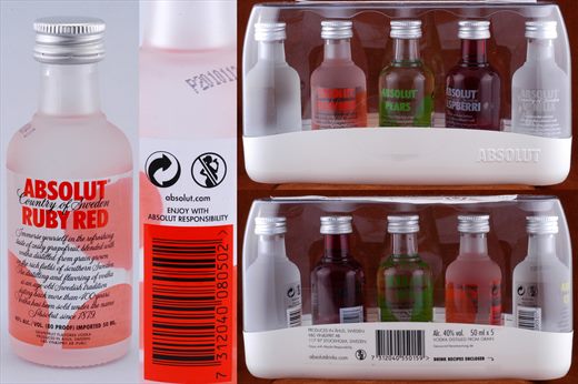 Absolut Ruby Red - Absolut kit - 50ml - 40