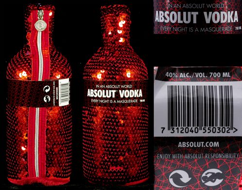 Absolut Limited Edition 2008 - Absolut Vodka - Mascarade Edition - 700ml - 40