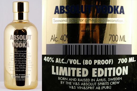 Absolut Limited Edition 2006 - Absolut Vodka Bling-bling - 700ml - 40