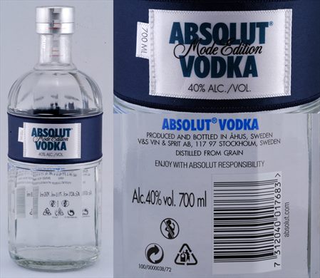 Absolut Limited Edition 2011 - Absolut Mode Vodka - 700ml - 40