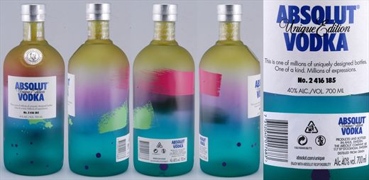 Absolut Limited Edition 2012 - Absolut Unique Vodka No.2416185 - 700ml - 40